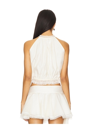 Lovers and Friends Annecy Top in Ivory. Size M. Also in S.