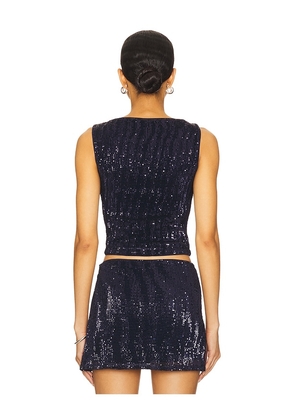 Lovers and Friends Selma Top in Navy. Size M. Also in XS, S, L.