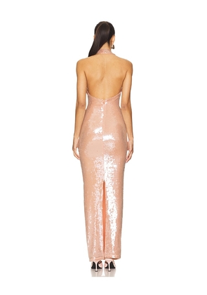 Nookie Siren Gown in Blush. Size M. Also in S, XL.
