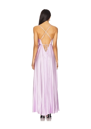 Michael Costello x REVOLVE Willow Gown in Lavender. Size S. Also in XXS, XS, M, L, XL.