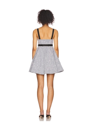 MAJORELLE Micah Mini Dress in Black. Size M. Also in XS, S, L, XL.