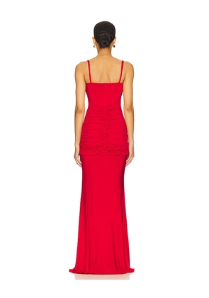 Lovers and Friends Emmy Maxi Dress in Red. Size M. Also in XXS, XS, S.