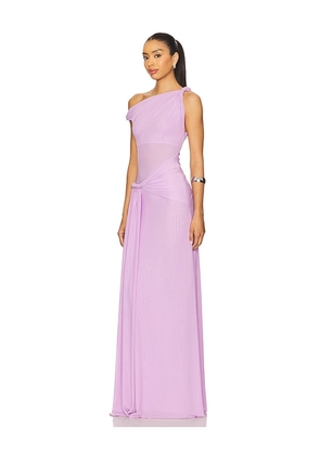 MISHA The Sisal Maxi Dress in Lavender. Size S. Also in XS, XL.
