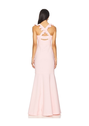 LIKELY Hara Gown in Rose. Size 0. Also in 2, 4.