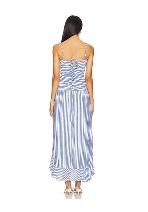 Line & Dot Noah Maxi Dress in Blue. Size S. Also in XS.