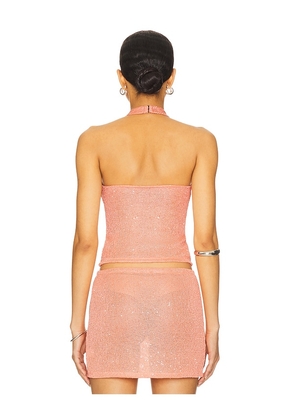 Lovers and Friends Dahlia Top in Coral. Size M. Also in XS, XXS, S, L, XL.