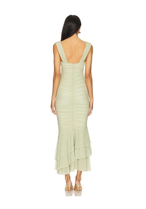 Michael Costello x REVOLVE Hilary Gown in Green. Size M. Also in XS, L.