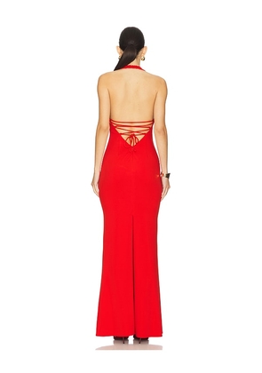 Katie May Piper Gown in Red. Size M. Also in S, XS, L, XL.