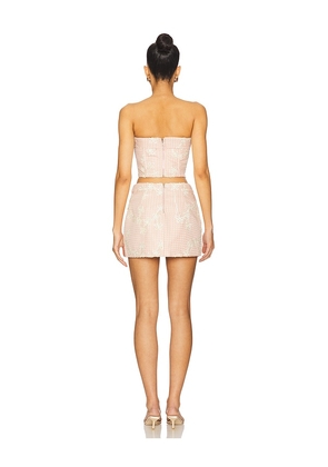MORE TO COME Doer Skirt Set in Pink. Size M. Also in L, XL.