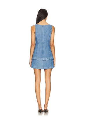 Lovers and Friends Belle Mini Dress in Blue. Size XL. Also in XXS, XS, S, M, L.