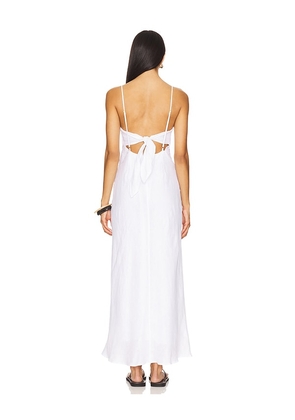 LSPACE Moonrise Maxi Dress in White. Size M. Also in S.