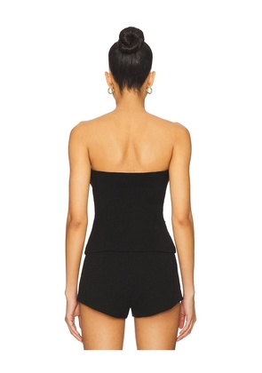 MORE TO COME Karsi Strapless Top in Black. Size M. Also in L, XL.