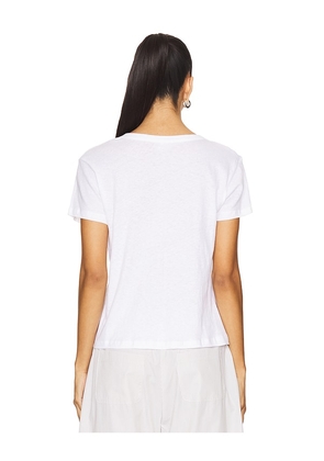 LESET Laura Margo Tee in White. Size M. Also in XS, S.