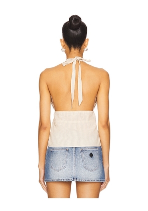 MORE TO COME Belle Top in Ivory. Size M. Also in XS, XXS, S, L, XL.