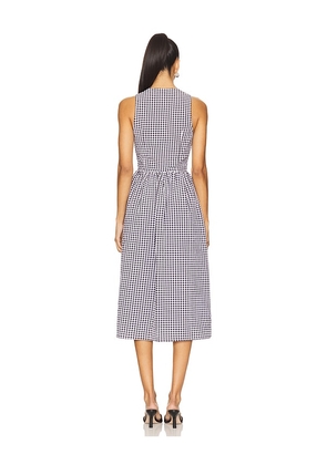 MORE TO COME Candace Midi Dress in Black. Size M. Also in XS, L.