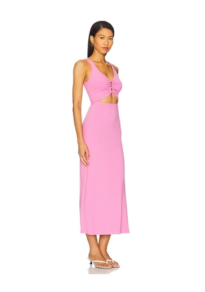 LSPACE Camille Dress in Pink. Size M. Also in S, XL.