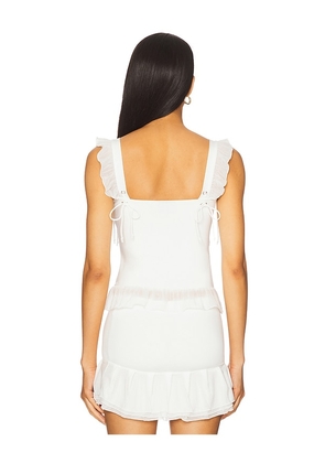 OW Collection x REVOLVE Elena Top in White. Size M. Also in XS, S.