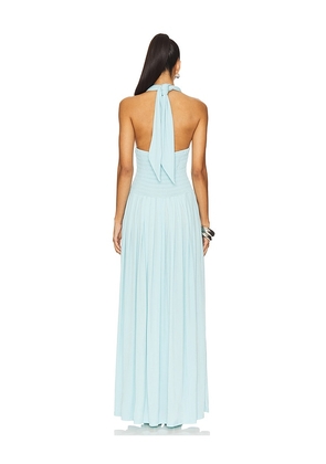 OW Collection x REVOLVE Rhea Maxi Dress in Baby Blue. Size M. Also in S.