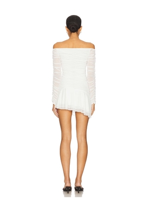 OW Collection x REVOLVE Simone Mini Dress in White. Size M. Also in S, XS.