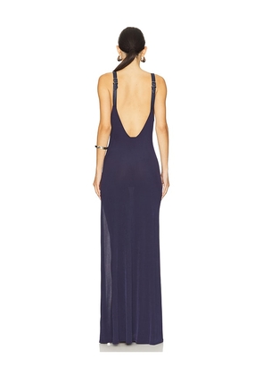 OW Collection x REVOLVE Thalia Maxi Dress in Navy. Size XS. Also in M.