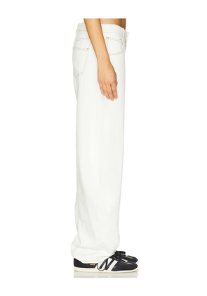 LIONESS Horseshoe Jeans in Cream. Size XL. Also in XS, S, M, L, XXL.