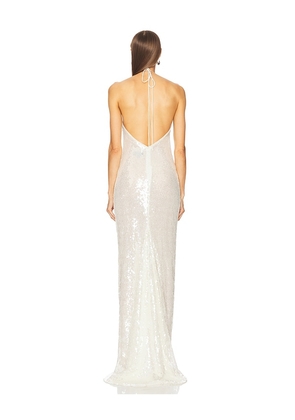 Michael Costello x REVOLVE Lucie Gown in Metallic Neutral. Size M. Also in XXS, XS, S, L, XL.