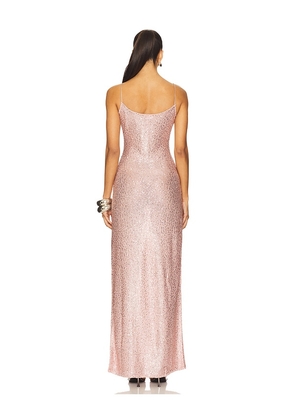 Lovers and Friends Rossa Maxi Dress in Blush. Size M. Also in S.