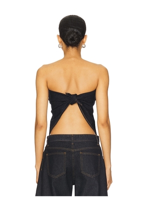 LIONESS New York Bandana Top in Blue. Size S/M. Also in M/L.