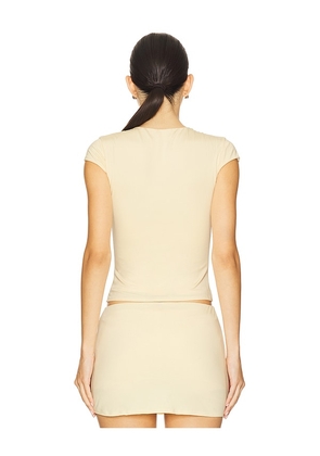 Lovers and Friends Mia Top in Lemon. Size M. Also in XS, XXS, S.