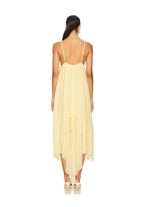 Lovers and Friends Eve Gown in Lemon. Size M. Also in S, XL.