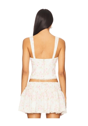MAJORELLE Deidre Top in White. Size M. Also in S, L, XL.