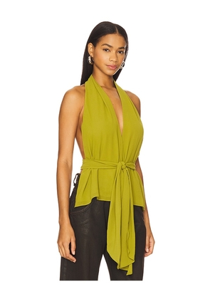 Lovers and Friends Demi Top in Green. Size M. Also in S, XL.