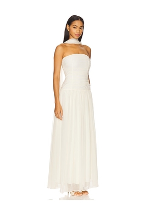 LPA Skye Maxi Dress in Ivory. Size L. Also in XXS, XS, S, M.