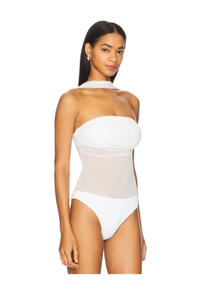 Lovers and Friends Lexi Bodysuit in White. Size M. Also in L, XL.