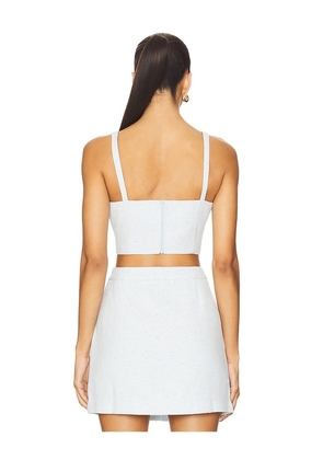 Karina Grimaldi Sunny Top in Baby Blue. Size M. Also in XS, L.