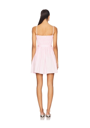 Karina Grimaldi Panama Solid Mini Dress in Pink. Size M. Also in XS.