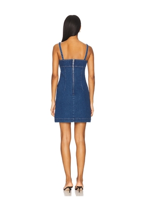 Karina Grimaldi Rio Denim Mini Dress in Blue. Size S. Also in XS.