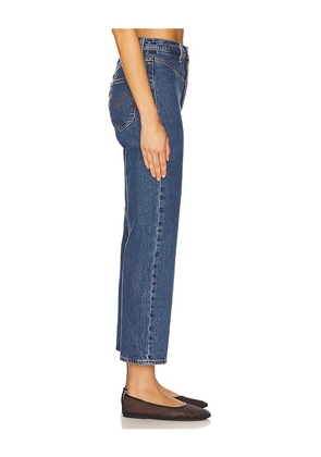 LEVI'S Ribcage Western Yoke Jeans in Blue. Size 25. Also in 26, 27, 28, 30.