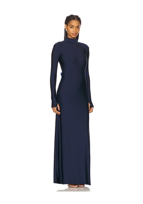 Mariandree Gaitan Mariel Dress in Navy. Size M. Also in S, L.