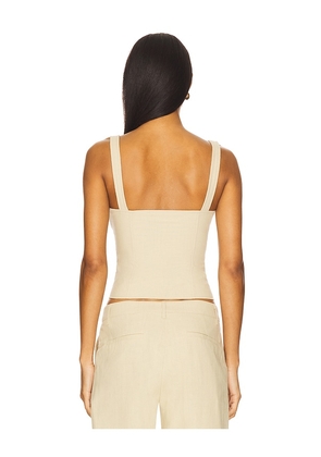 LIONESS Harmonious Cami in Beige. Size XS. Also in XXS.