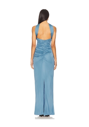 NBD Elsie Gown in Blue. Size M. Also in XS, S, L, XL.