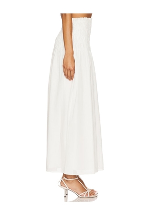 Lovers and Friends Alessia Maxi Skirt in White. Size M. Also in L, XL.