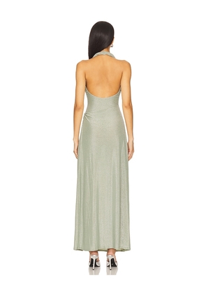 Lovers and Friends Angelina Maxi Dress in Sage. Size M. Also in XS, XXS, S, L, XL.