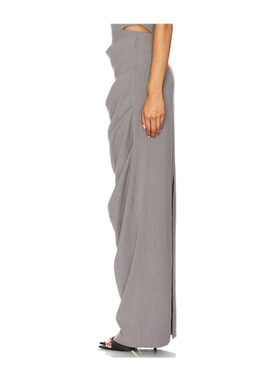 MISHA The Henri Skirt in Grey. Size M. Also in L, XL.