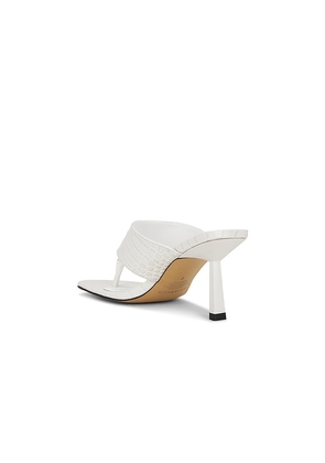 Nakedvice The Tasha Heel in Ivory. Size 6. Also in 5, 7.