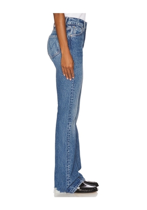 MOTHER The Chomp Heel Chew in Blue. Size 25. Also in 24, 26, 27, 28, 29, 33, 34.