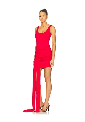 Lovers and Friends Helene Mini Dress in Red. Size M. Also in XS, S, L.