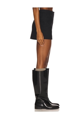 Line & Dot Eton Mini Skirt in Black. Size M. Also in S, XS.
