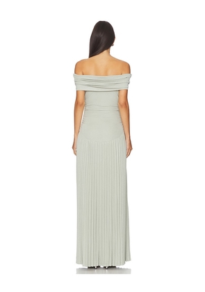 LIONESS Field Of Dreams Maxi Dress in Sage. Size M. Also in XXS, XS, S, L, XL, XXL.