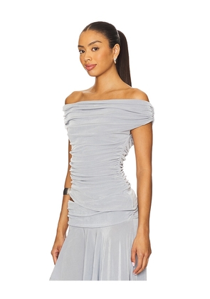 Lovers and Friends Salma Top in Slate. Size M. Also in XS, XXS, S.